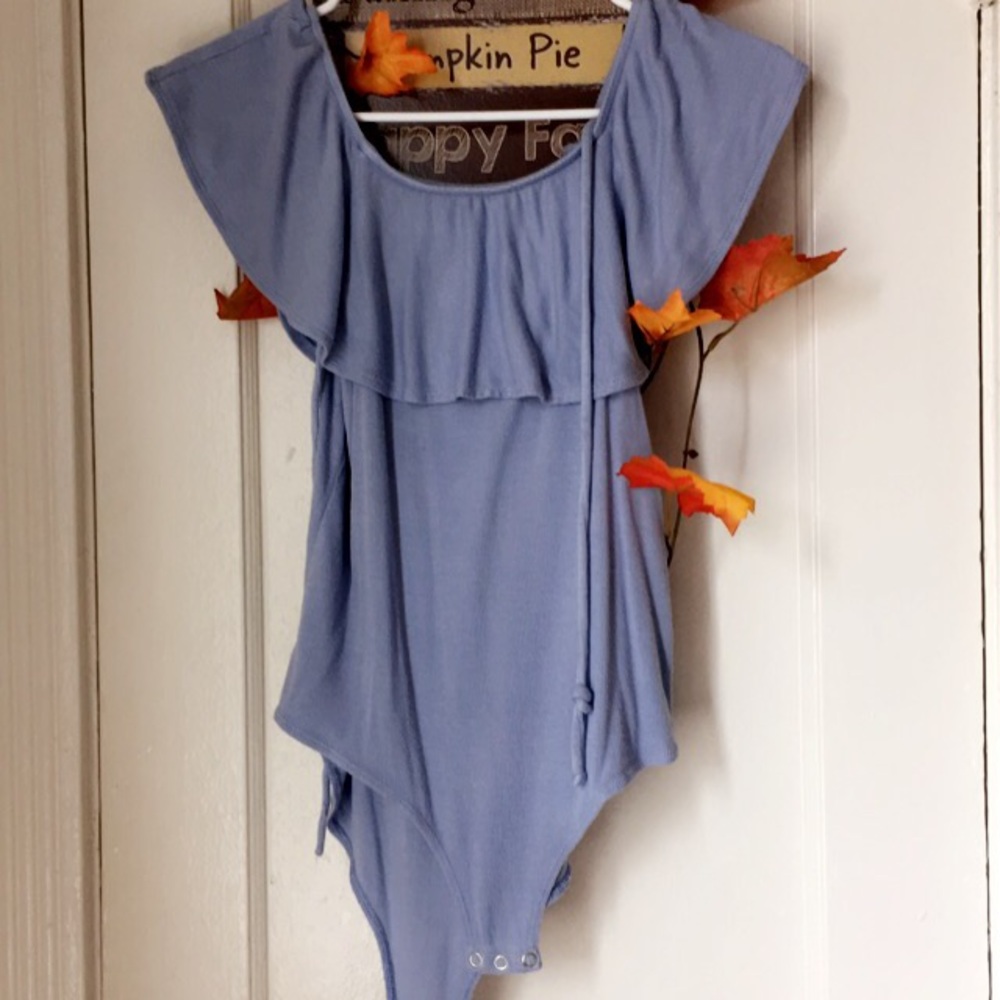 Blue camisole